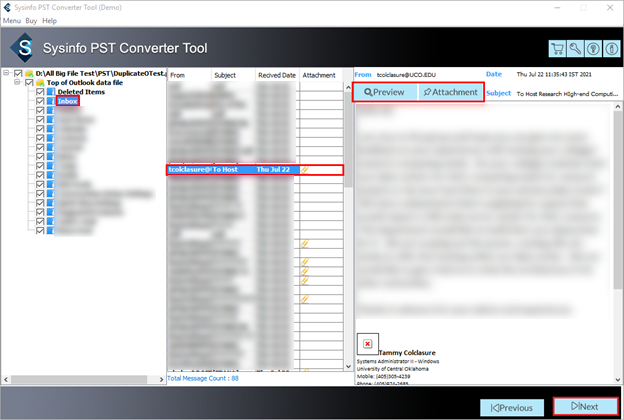 MCT PST to PDF Converter Tool
