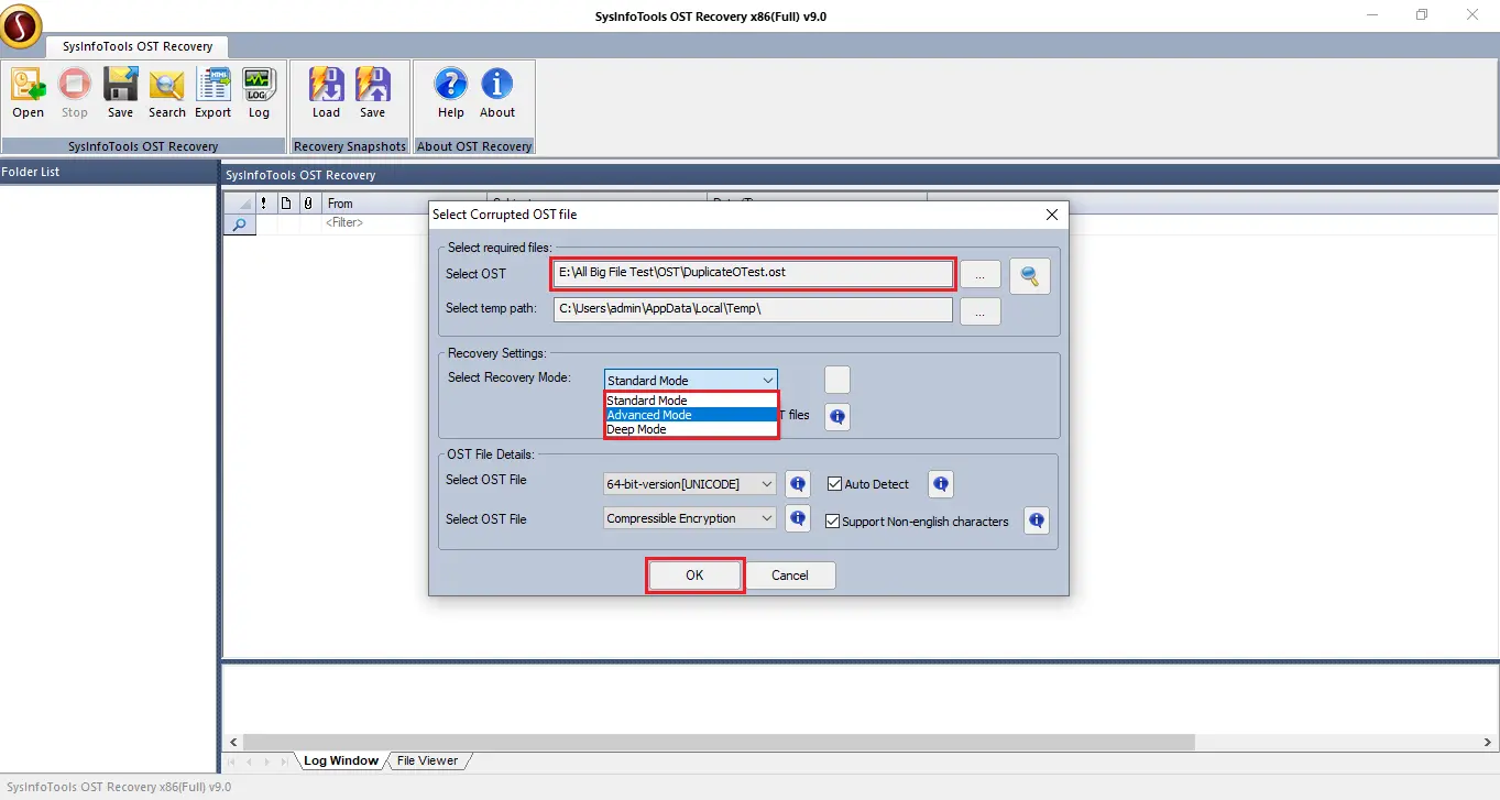 Exchange OST Recovery