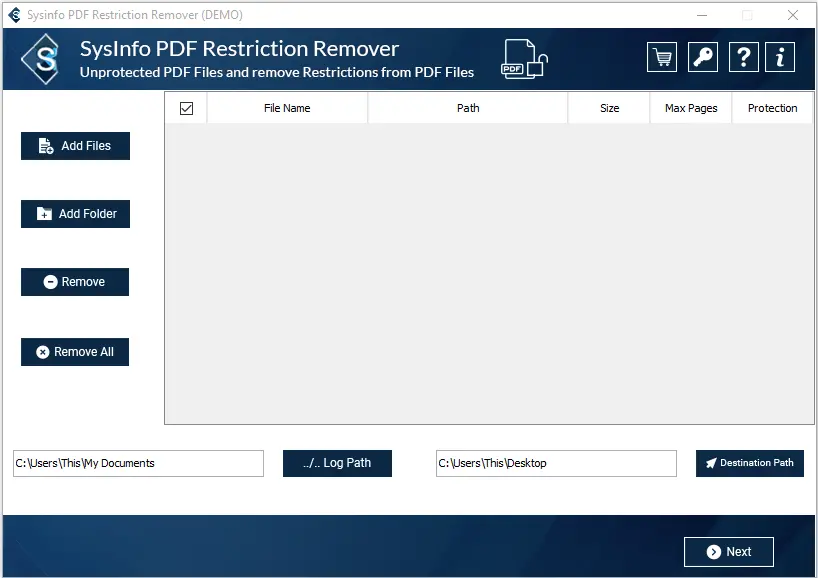 PDF Lock Remover