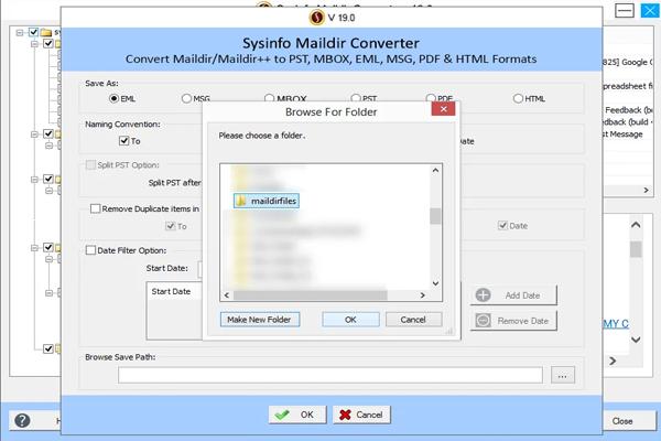 MailconverterTools Maildir Converter 21.1 full MailconverterTools Maildir Converter full screenshot