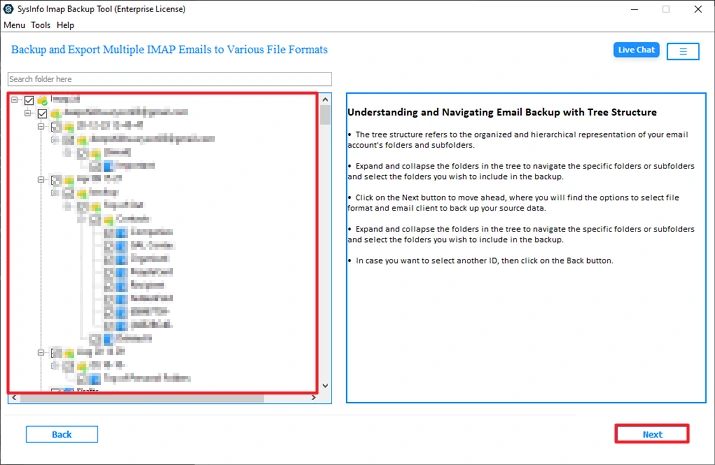 Export iCloud Emails to Outlook
step 2