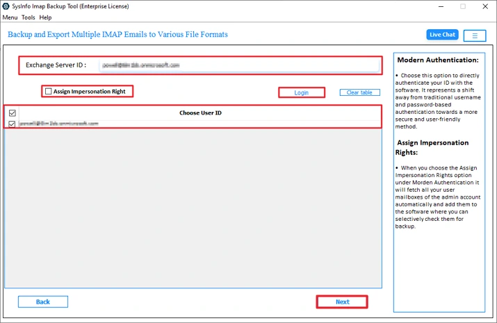 Export iCloud Emails to Outlook
step 4