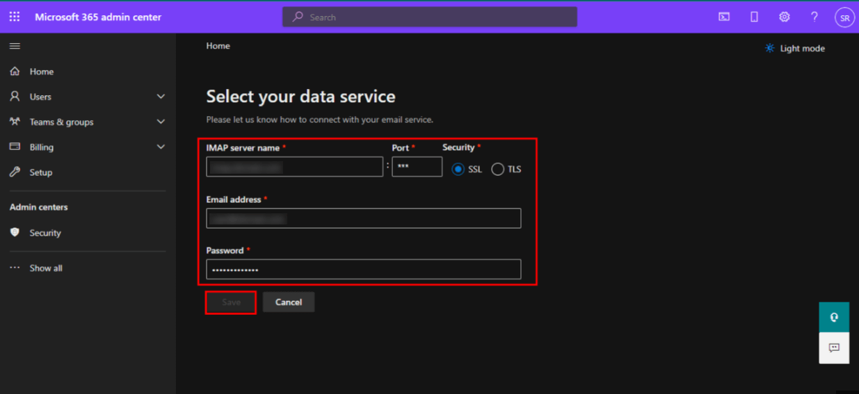 select data service
