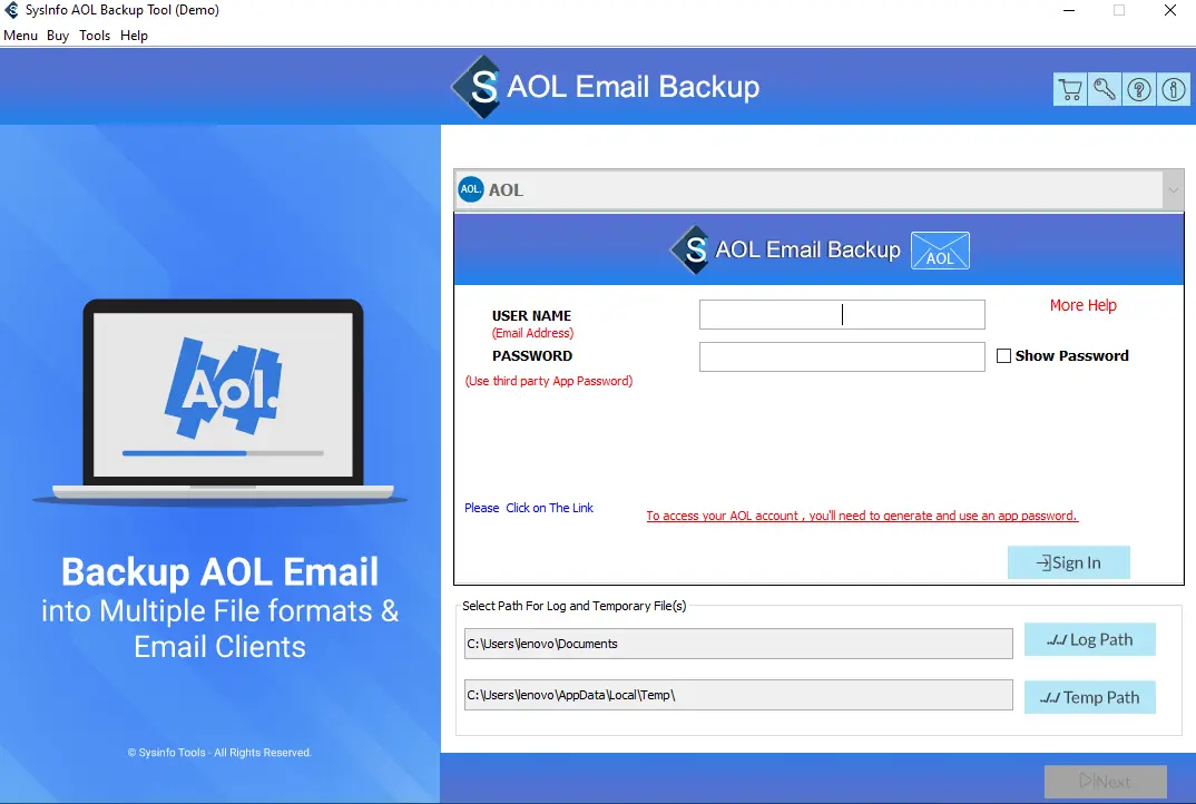 transfer AOL email to Gmail