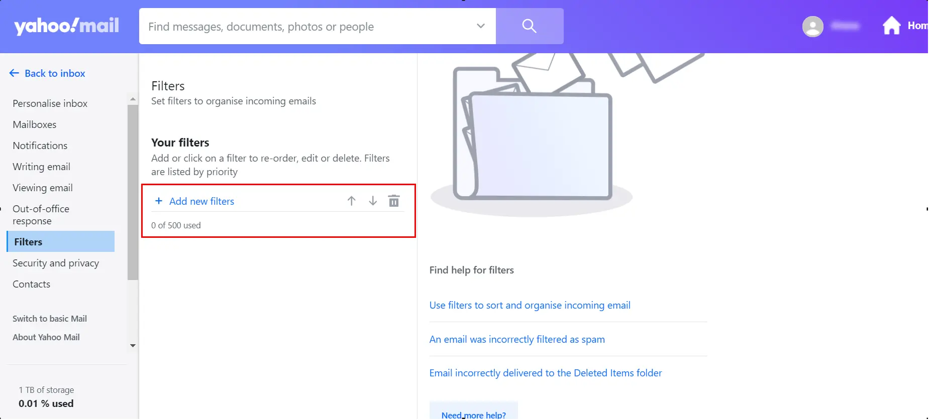 Yahoo mail not receiving emails