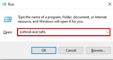 Outlook error 0xc0000005