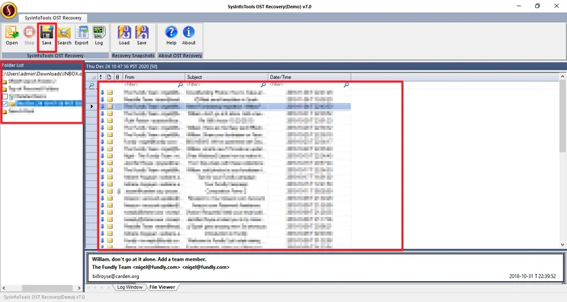 After that, preview your files and tap Save.