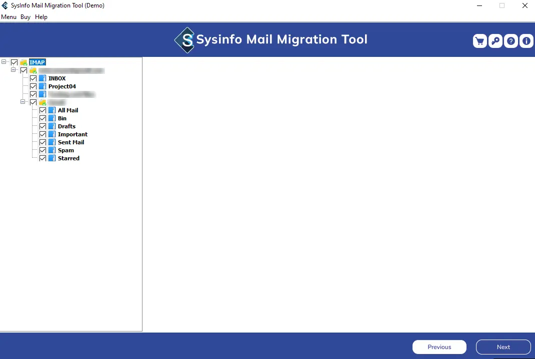 migrate emails from one host to another