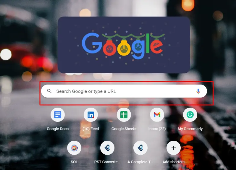 Gmail not loading in chrome