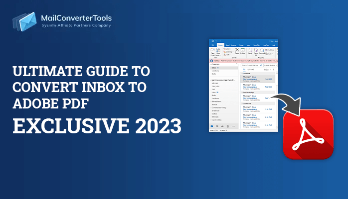 convert inbox to adobe pdf