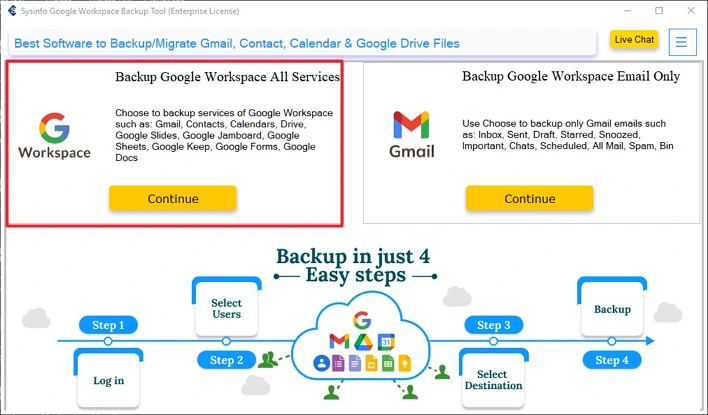 Migrate from Google Workspace to Office 365
 step 1