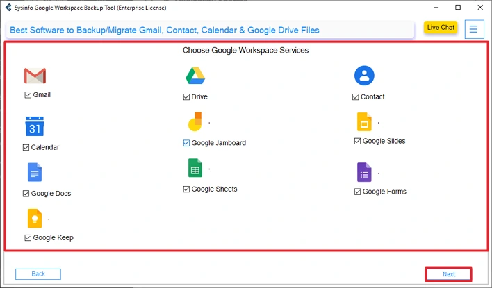 Migrate from Google Workspace to Office 365
 step 4