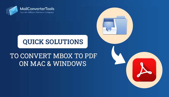 Convert MBOX to PDF