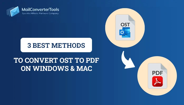 Convert OST to PDF