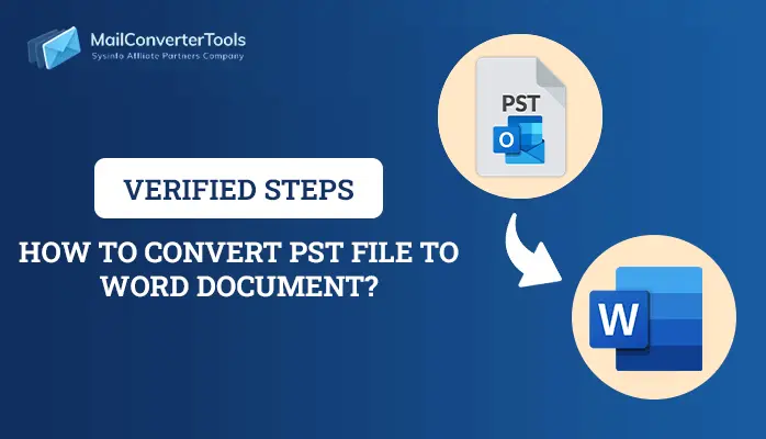 Convert PST File to Word Document