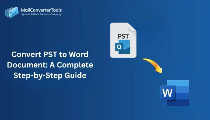 Convert PST to Word Document