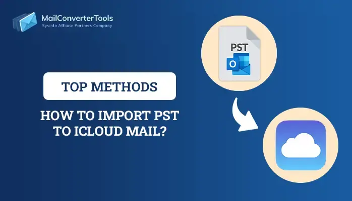 Import PST to iCloud