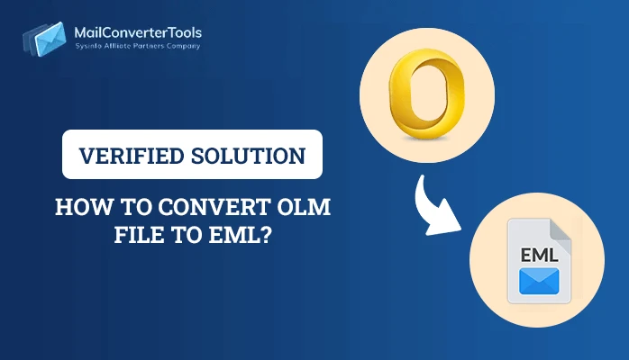 Convert OLM file to EML