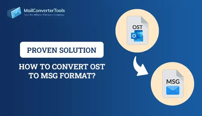 Convert OST to MSG
