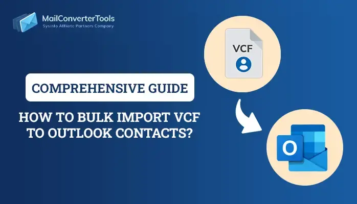 Import VCF to Outlook
