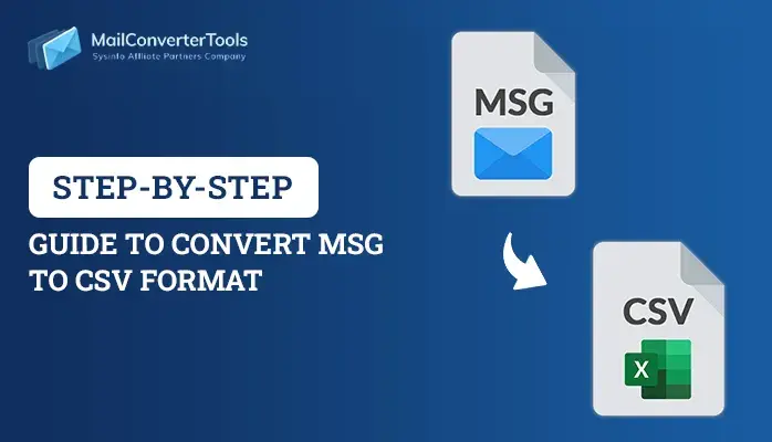 Convert MSG to CSV