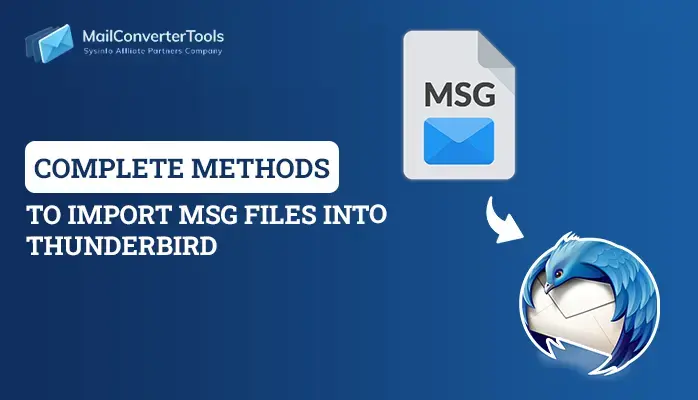 Import MSG Files into Thunderbird