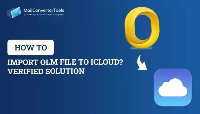 Import OLM file to iCloud