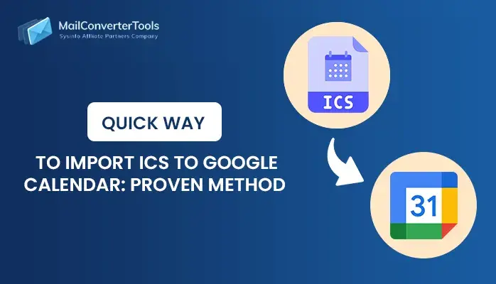 Import ICS to Google Calendar