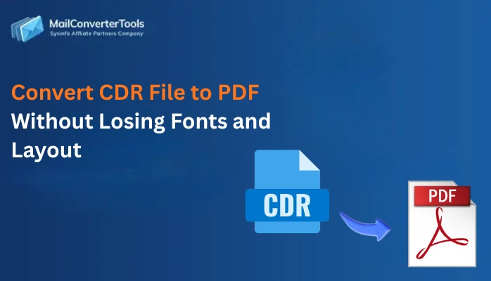 Convert CDR File to PDF