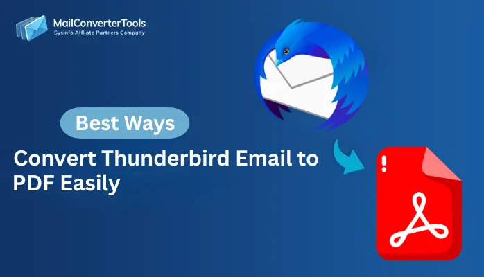 Convert Thunderbird Email to PDF