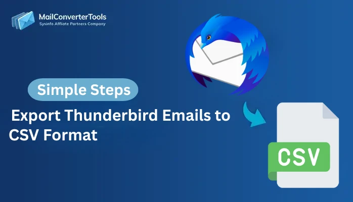 Export Thunderbird Emails to CSV