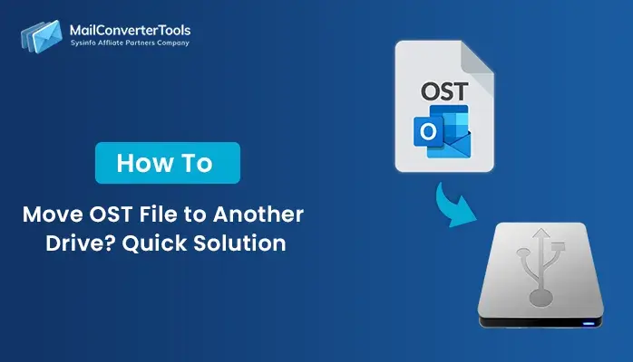 Move OST File to Another Drive