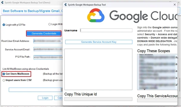 Use the Generate Credentials