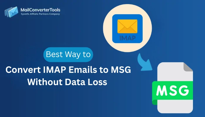 Convert IMAP Emails to MSG