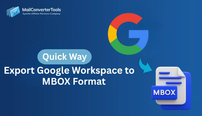 Export Google Workspace to MBOX