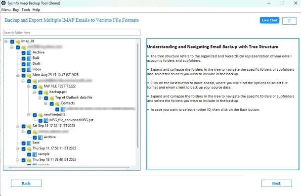 Preview your folders