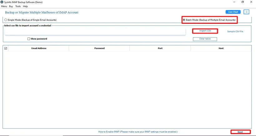 For multiple Verizon accounts then choose Batch Mode