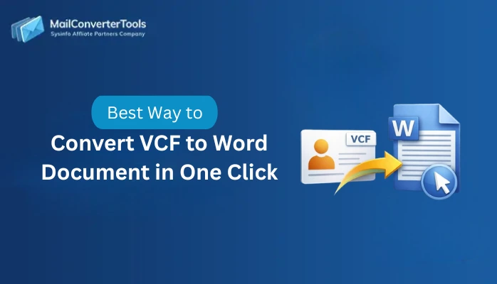 Convert VCF to Word