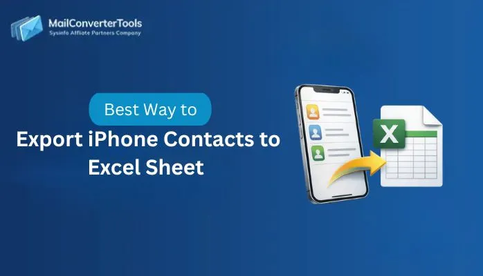 Export iPhone Contacts to Excel Sheet