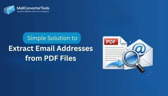 Extract Email Addresses from PDF