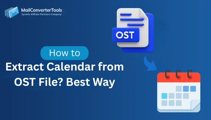 Extract Calendar from OST File