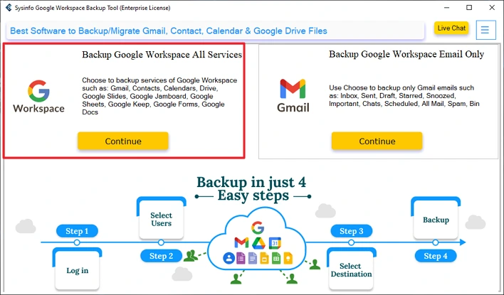 Convert Google Docs to Word step 1