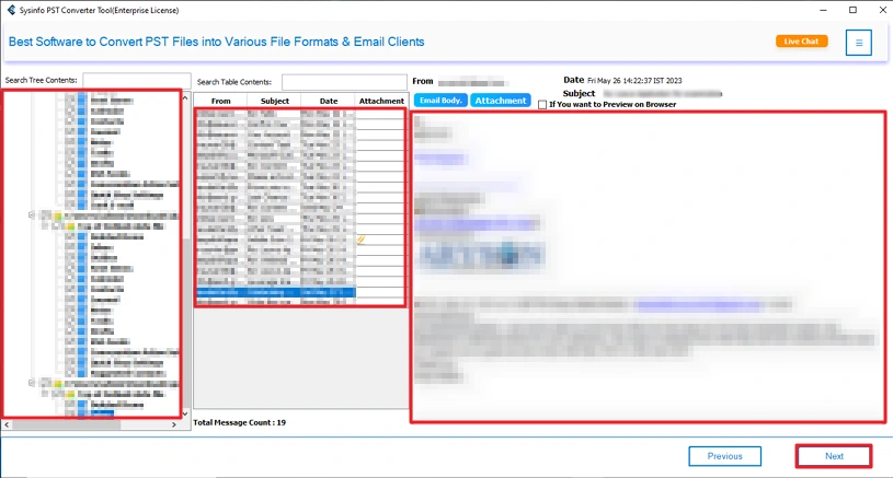Export Outlook Contacts to Excel step 3