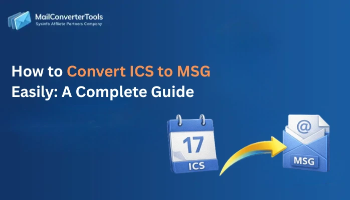 Convert ICS to MSG