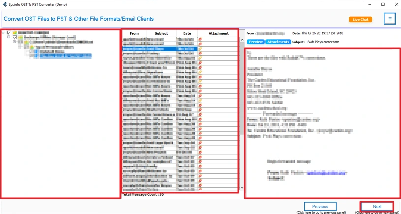 Import OST to Google Workspace
 step 2
