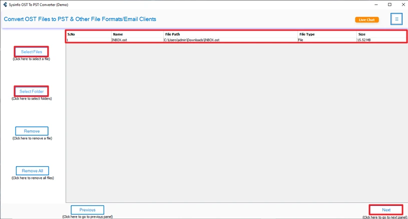 Import OST to Google Workspace
 step 1