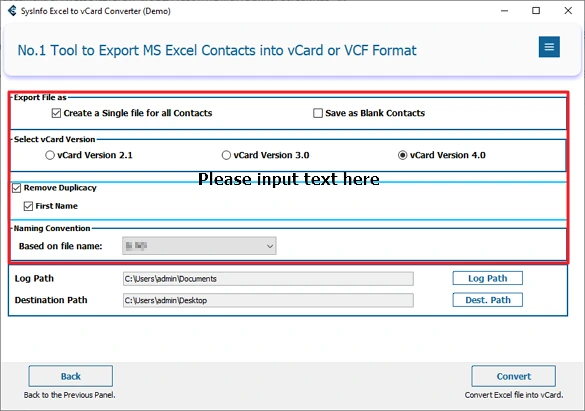 Import Contacts from Excel to Android
 step 5