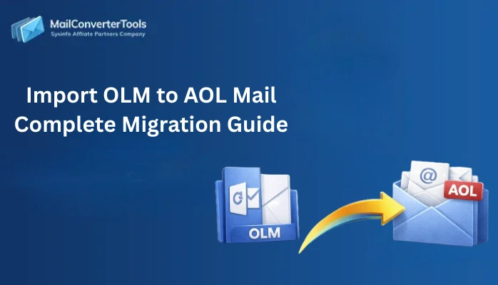 Import OLM to AOL Mail