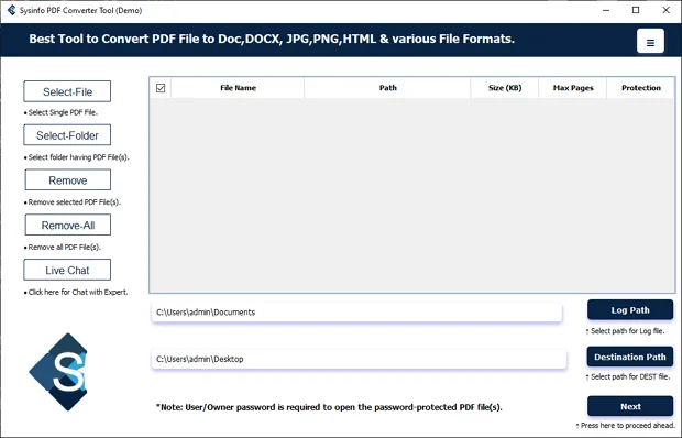 Firstly, download the PDF Converter Tool.