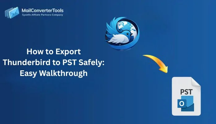 Export Thunderbird to PST